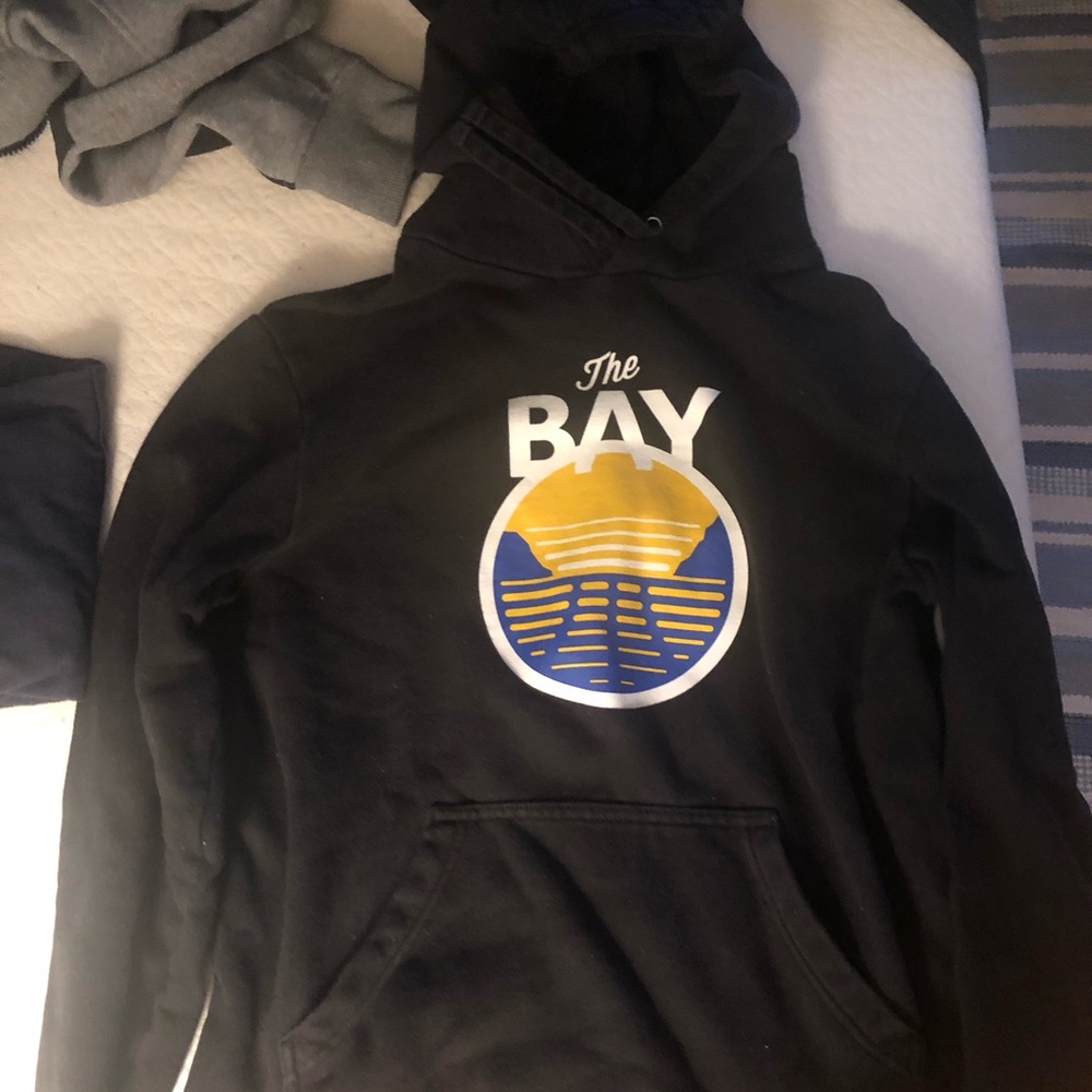 warriors the bay hoodie
